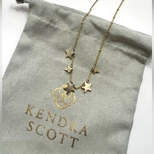 Kendra Scott Gold Stars Necklace